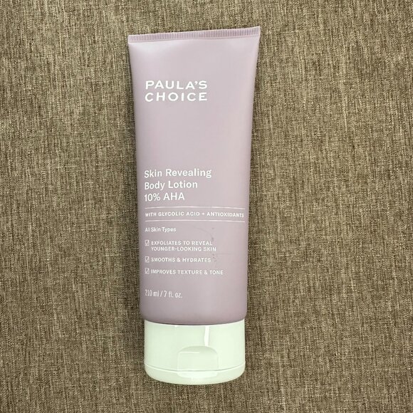 NEW - Paula's Choice Skin Revealing Body Lotion 10% AHA - Full Size 7fl oz/20ml - Picture 2 of 9